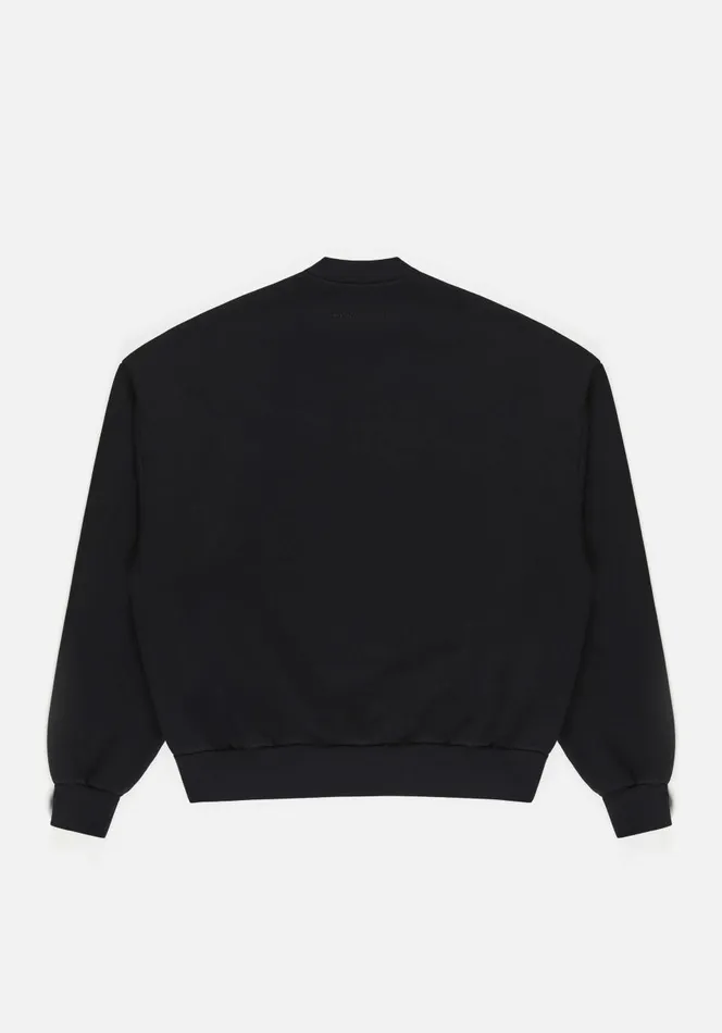 Sweats Men MKI MIYUKI ZOKU Mki 800 Gsm Superweight Crewneck Black