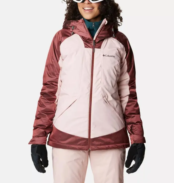 Sweet Shredder II Insulated Jacket Dusty Pink Beetroot Sheen Womens Columbia Sportswear Insulated and Down Sweet Shredder II Insulated Jacket Dusty Pink Beetroot Sheen Womens Columbia Sportswear Insulated and Down