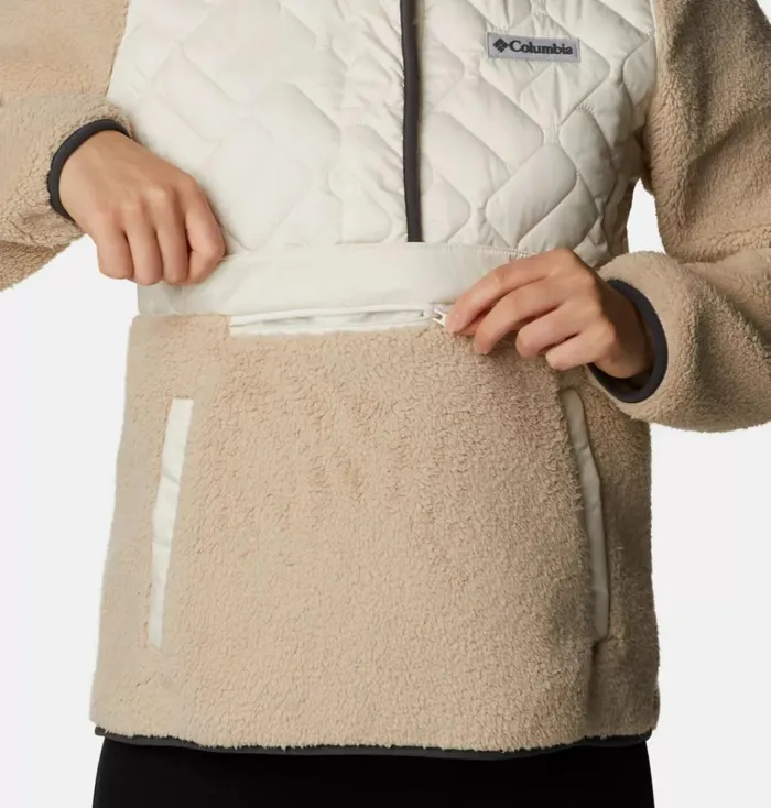 Sweet View Hooded Fleece Pullover Chalk Ancient Fossil Womens Columbia Sportswear Pullovers and Tops Sweet View Hooded Fleece Pullover Chalk Ancient Fossil Womens Columbia Sportswear Pullovers and Tops