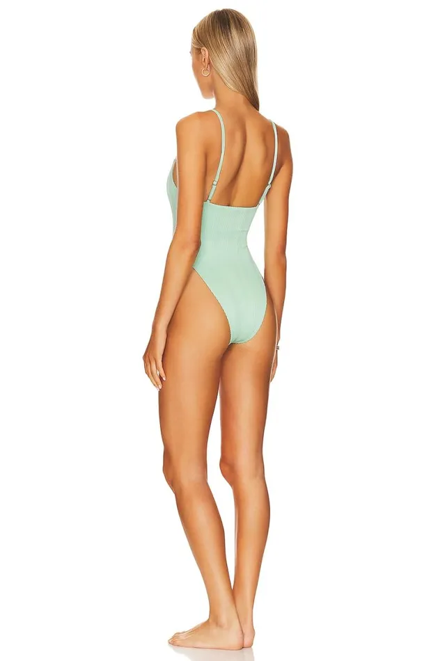 Swimsuits and CoverUps Women Lovers and Friends Craze One Piece Mint