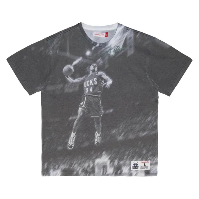 TShirts and Tops Men Mitchell and Ness Above The Rim Sublimated SS Tee Milwaukee Bucks Ray Allen TShirts and Tops Men Mitchell and Ness Above The Rim Sublimated SS Tee Milwaukee Bucks Ray Allen