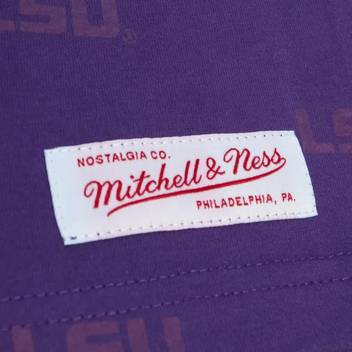 TShirts and Tops Men Mitchell and Ness AOP SS Top Louisiana State University TShirts and Tops Men Mitchell and Ness AOP SS Top Louisiana State University