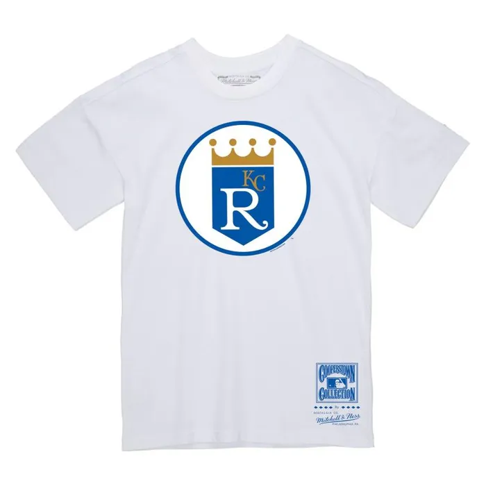 TShirts and Tops Men Mitchell and Ness Basic Logo 1 Tee Kansas City Royals