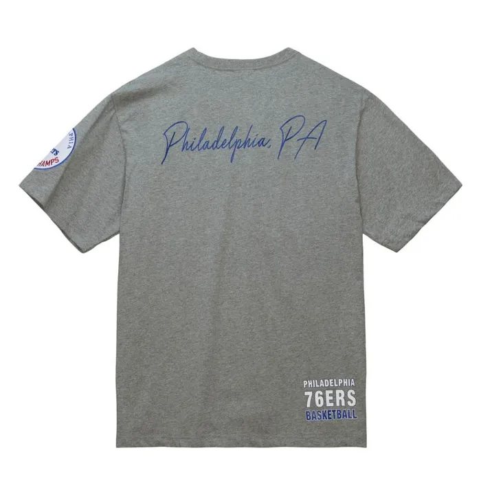 TShirts and Tops Men Mitchell and Ness City Collection SS Tee Philadelphia 76ers TShirts and Tops Men Mitchell and Ness City Collection SS Tee Philadelphia 76ers