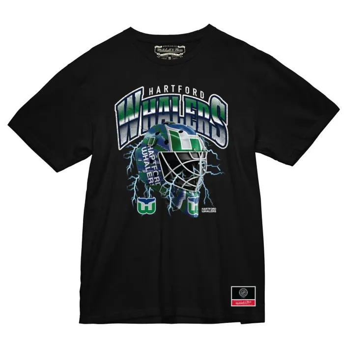 TShirts and Tops Men Mitchell and Ness Crease Lightning Tee Hartford Whalers
