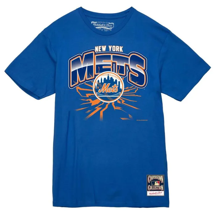TShirts and Tops Men Mitchell and Ness Earthquake Tee New York Mets