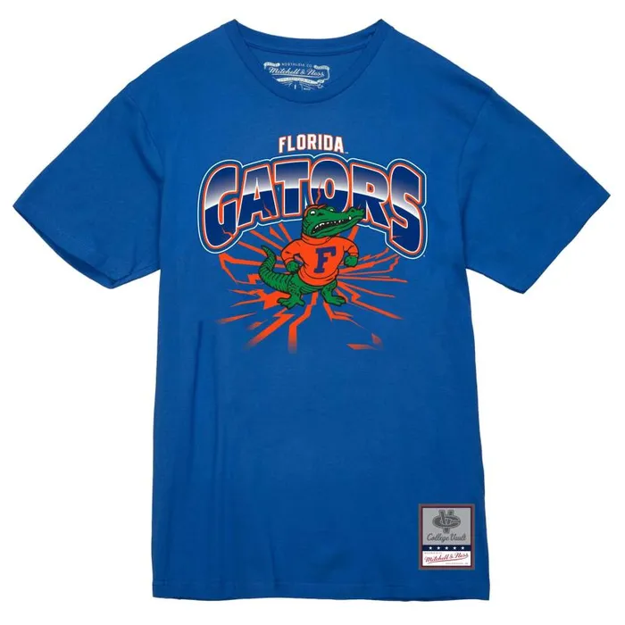 TShirts and Tops Men Mitchell and Ness Earthquake Tee University Of Florida
