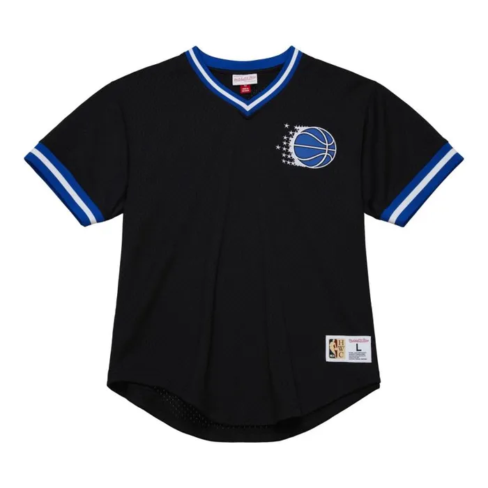TShirts and Tops Men Mitchell and Ness Fashion Mesh VNeck Vintage Logo Orlando Magic