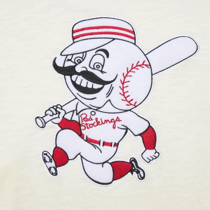 TShirts and Tops Men Mitchell and Ness Heritage LS Slub Tee Vintage Logo Cincinnati Reds TShirts and Tops Men Mitchell and Ness Heritage LS Slub Tee Vintage Logo Cincinnati Reds
