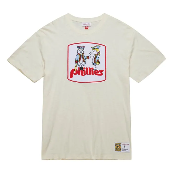 TShirts and Tops Men Mitchell and Ness Heritage SS Slub Tee Vintage Logo Philadelphia Phillies TShirts and Tops Men Mitchell and Ness Heritage SS Slub Tee Vintage Logo Philadelphia Phillies