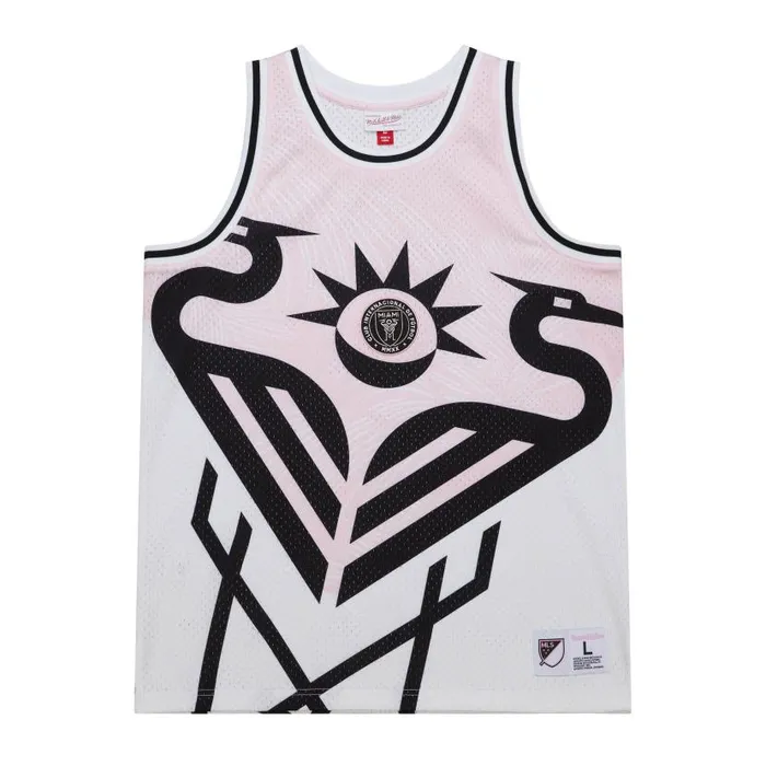 TShirts and Tops Men Mitchell and Ness Inter Miami CF Mesh Tank Current Logo Inter Miami CF TShirts and Tops Men Mitchell and Ness Inter Miami CF Mesh Tank Current Logo Inter Miami CF