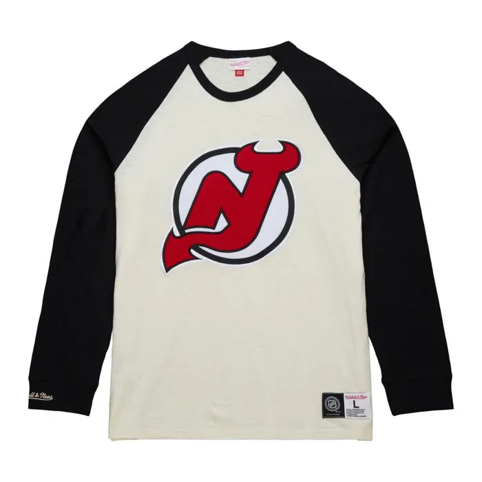TShirts and Tops Men Mitchell and Ness Legendary Slub LS Current Logo New Jersey Devils TShirts and Tops Men Mitchell and Ness Legendary Slub LS Current Logo New Jersey Devils
