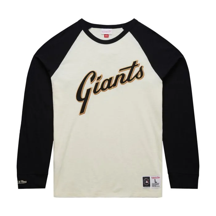 TShirts and Tops Men Mitchell and Ness Legendary Slub LS Current Logo San Francisco Giants TShirts and Tops Men Mitchell and Ness Legendary Slub LS Current Logo San Francisco Giants