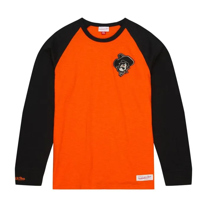 TShirts and Tops Men Mitchell and Ness Legendary Slub LS Tee Oklahoma State University