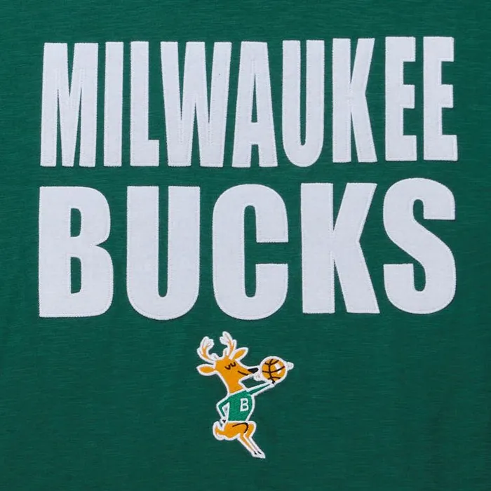 TShirts and Tops Men Mitchell and Ness Legendary Slub SS Tee Milwaukee Bucks TShirts and Tops Men Mitchell and Ness Legendary Slub SS Tee Milwaukee Bucks