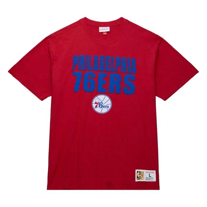 TShirts and Tops Men Mitchell and Ness Legendary Slub SS Tee Philadelphia 76ers