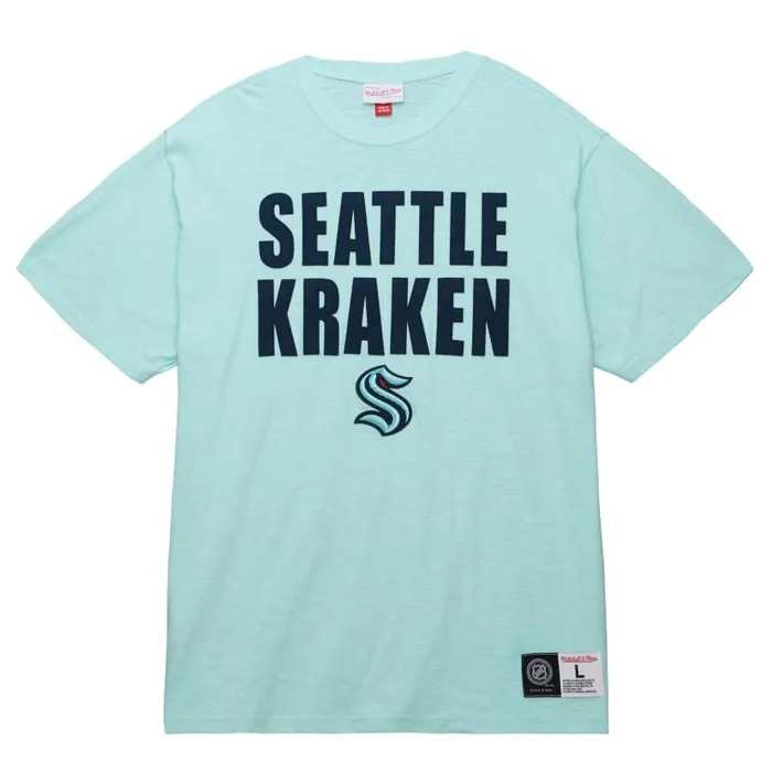TShirts and Tops Men Mitchell and Ness Legendary Slub SS Tee Seattle Kraken
