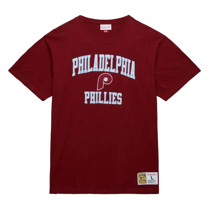 TShirts and Tops Men Mitchell and Ness Legendary Slub SS Tee Vintage Logo Philadelphia Phillies TShirts and Tops Men Mitchell and Ness Legendary Slub SS Tee Vintage Logo Philadelphia Phillies