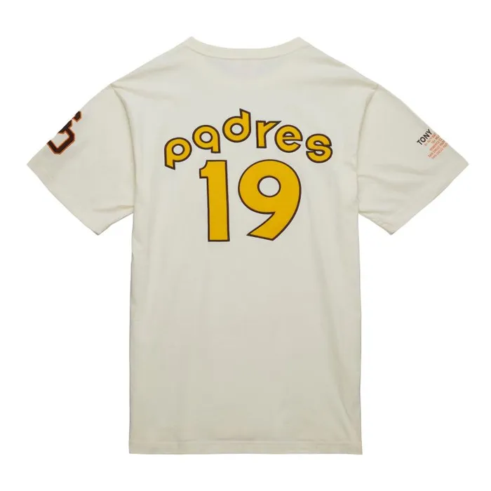 TShirts and Tops Men Mitchell and Ness Legends Photo Real Tee Vintage Logo San Diego Padres Tony Gwynn TShirts and Tops Men Mitchell and Ness Legends Photo Real Tee Vintage Logo San Diego Padres Tony Gwynn