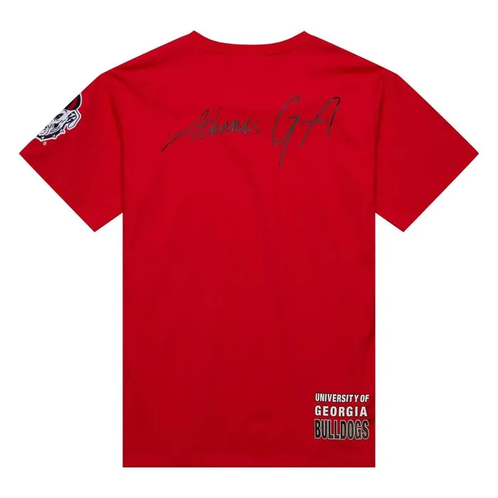 TShirts and Tops Men Mitchell and Ness MandN Hometown SS Tee Vintage Logo University Of Georgia TShirts and Tops Men Mitchell and Ness MandN Hometown SS Tee Vintage Logo University Of Georgia