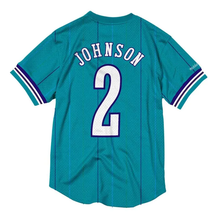 TShirts and Tops Men Mitchell and Ness Name And Number Mesh Top Charlotte Hornets 199293 Larry Johnson TShirts and Tops Men Mitchell and Ness Name And Number Mesh Top Charlotte Hornets 199293 Larry Johnson