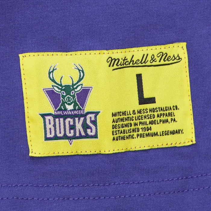 TShirts and Tops Men Mitchell and Ness Neon Nights SS Premium Tee Milwaukee Bucks TShirts and Tops Men Mitchell and Ness Neon Nights SS Premium Tee Milwaukee Bucks