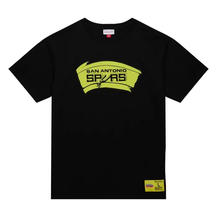 TShirts and Tops Men Mitchell and Ness Neon Nights SS Premium Tee San Antonio Spurs
