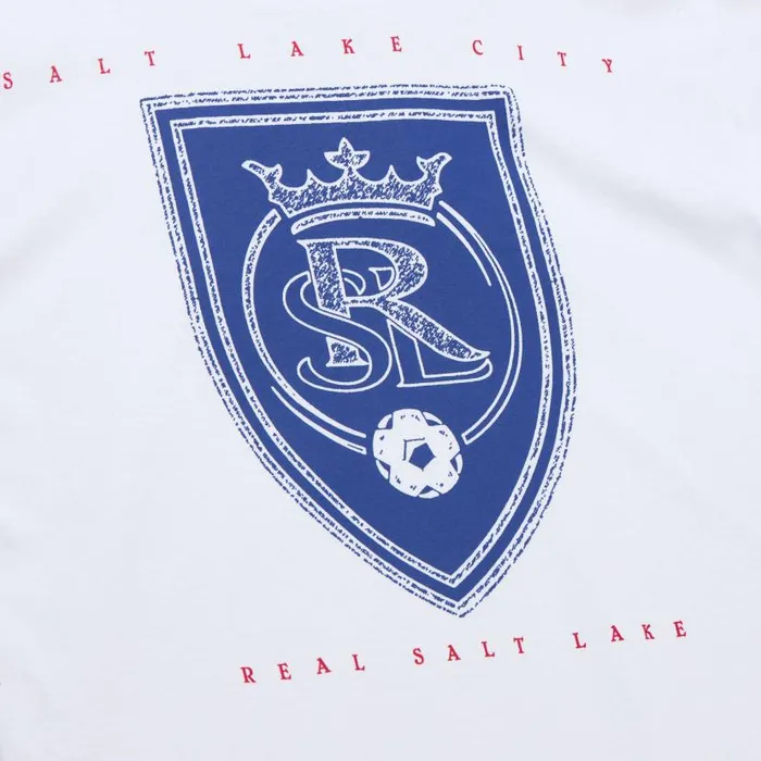 TShirts and Tops Men Mitchell and Ness Oversized Graphic Tee Real Salt Lake TShirts and Tops Men Mitchell and Ness Oversized Graphic Tee Real Salt Lake