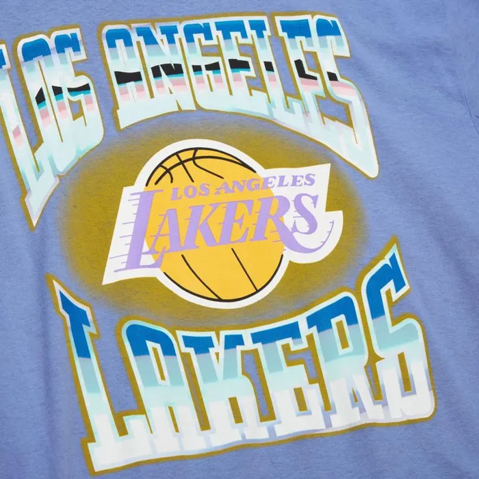 TShirts and Tops Men Mitchell and Ness Stateside Pastel SS Tee Los Angeles Lakers TShirts and Tops Men Mitchell and Ness Stateside Pastel SS Tee Los Angeles Lakers