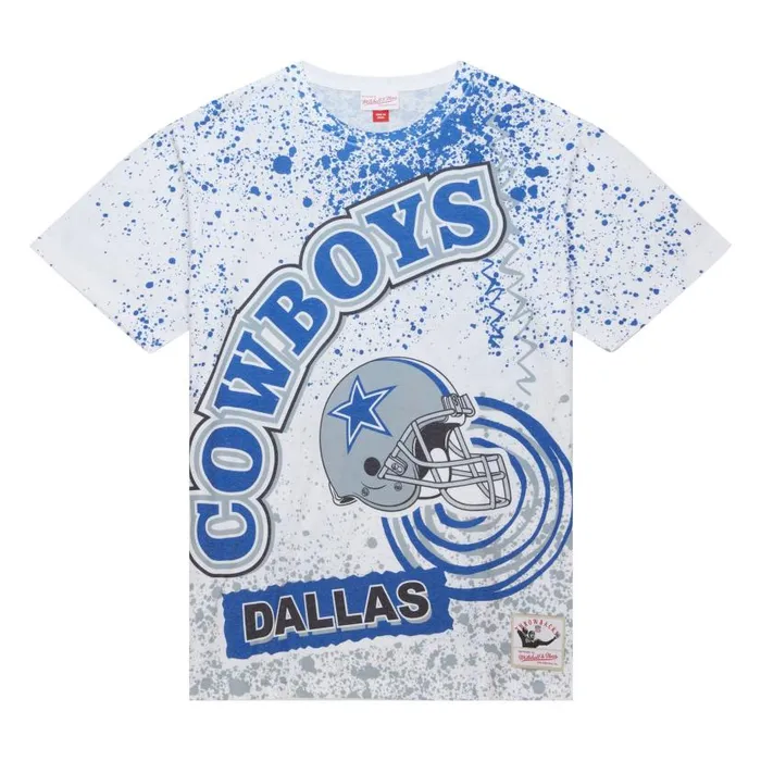 TShirts and Tops Men Mitchell and Ness Team Burst Sublimated SS Tee Dallas Cowboys