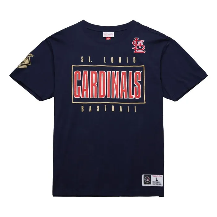 TShirts and Tops Men Mitchell and Ness Team OG 20 Premium SS Tee Current Logo St Louis Cardinals TShirts and Tops Men Mitchell and Ness Team OG 20 Premium SS Tee Current Logo St Louis Cardinals