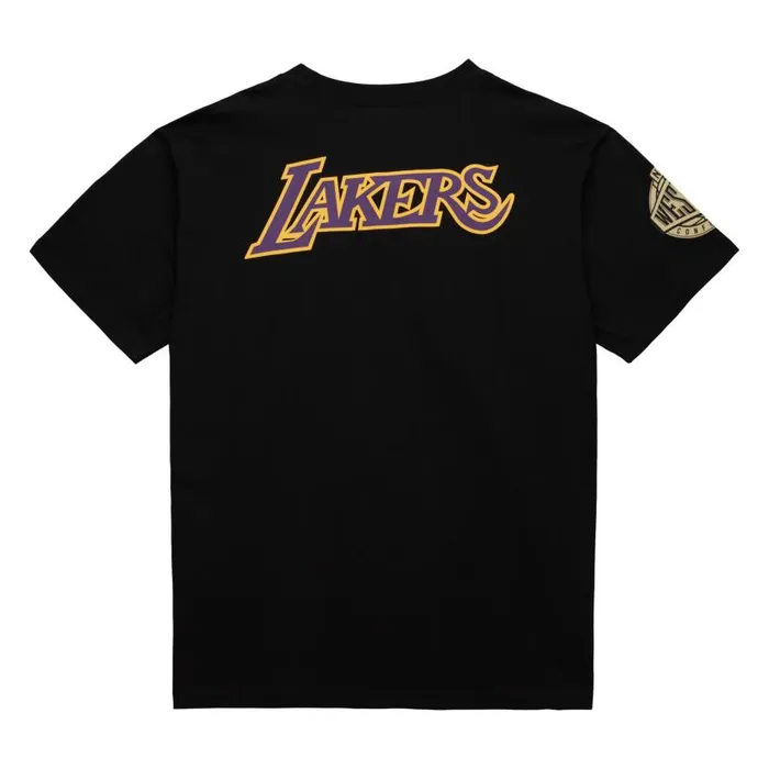 TShirts and Tops Men Mitchell and Ness Team OG 20 Premium SS Tee Vintage Logo Los Angeles Lakers TShirts and Tops Men Mitchell and Ness Team OG 20 Premium SS Tee Vintage Logo Los Angeles Lakers