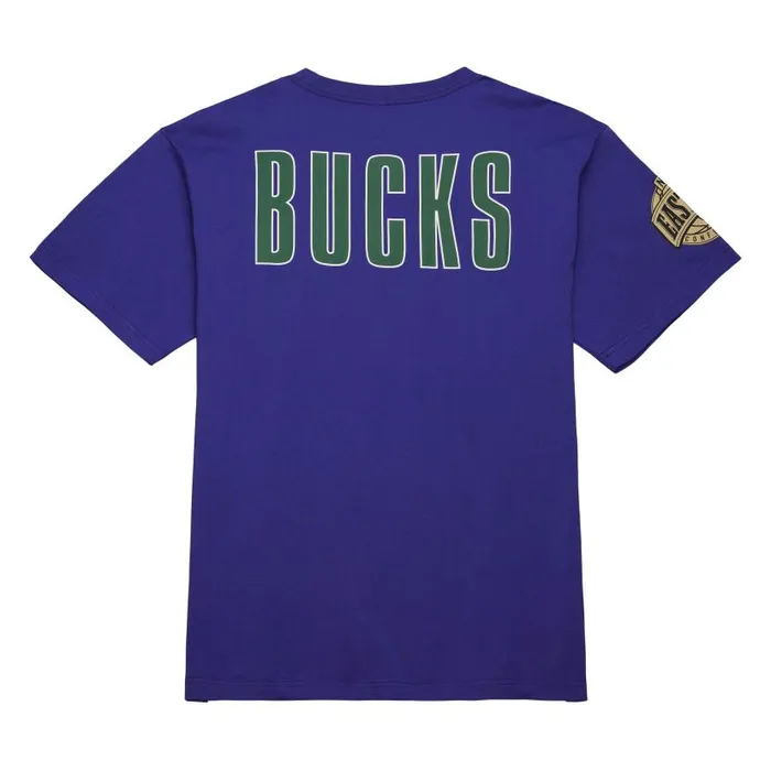 TShirts and Tops Men Mitchell and Ness Team OG 20 Premium SS Tee Vintage Logo Milwaukee Bucks TShirts and Tops Men Mitchell and Ness Team OG 20 Premium SS Tee Vintage Logo Milwaukee Bucks