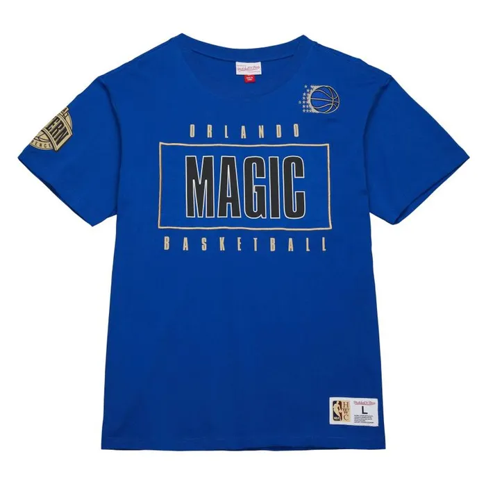 TShirts and Tops Men Mitchell and Ness Team OG 20 Premium SS Tee Vintage Logo Orlando Magic TShirts and Tops Men Mitchell and Ness Team OG 20 Premium SS Tee Vintage Logo Orlando Magic