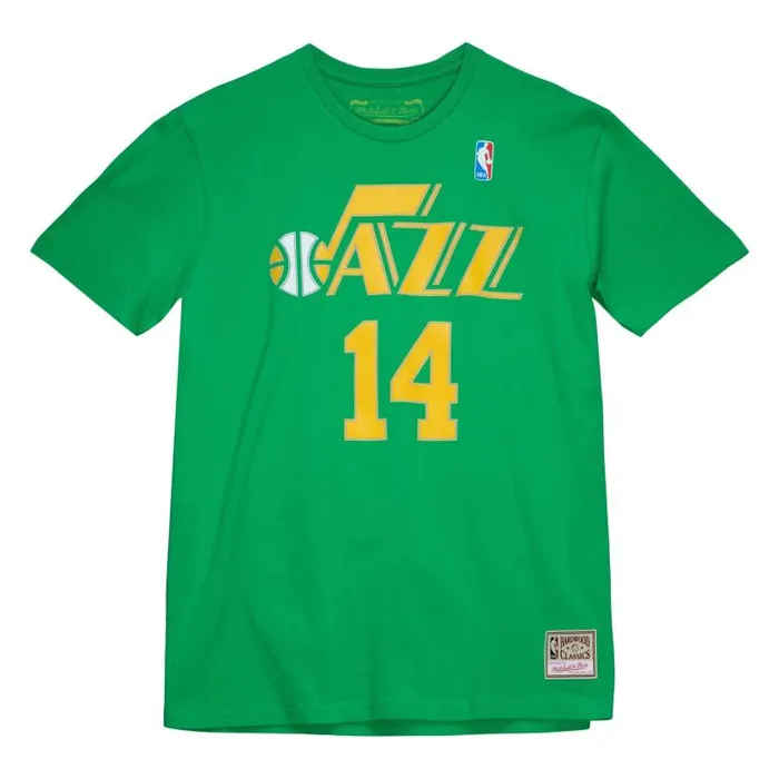 TShirts and Tops Men Mitchell and Ness Traditional Name and Number Tee Utah Jazz 200001 Jeff Hornacek TShirts and Tops Men Mitchell and Ness Traditional Name and Number Tee Utah Jazz 200001 Jeff Hornacek