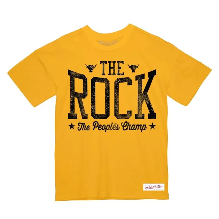 TShirts and Tops Men Mitchell and Ness WMXL Peoples Tee The Rock