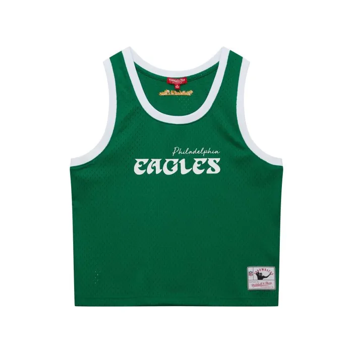 TShirts and Tops Women Mitchell and Ness Women039s Crop Jersey Philadelphia Eagles