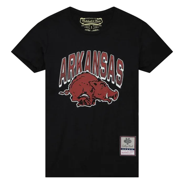 TShirts and Tops Women Mitchell and Ness Women039s Halftime Tee University Of Arkansas