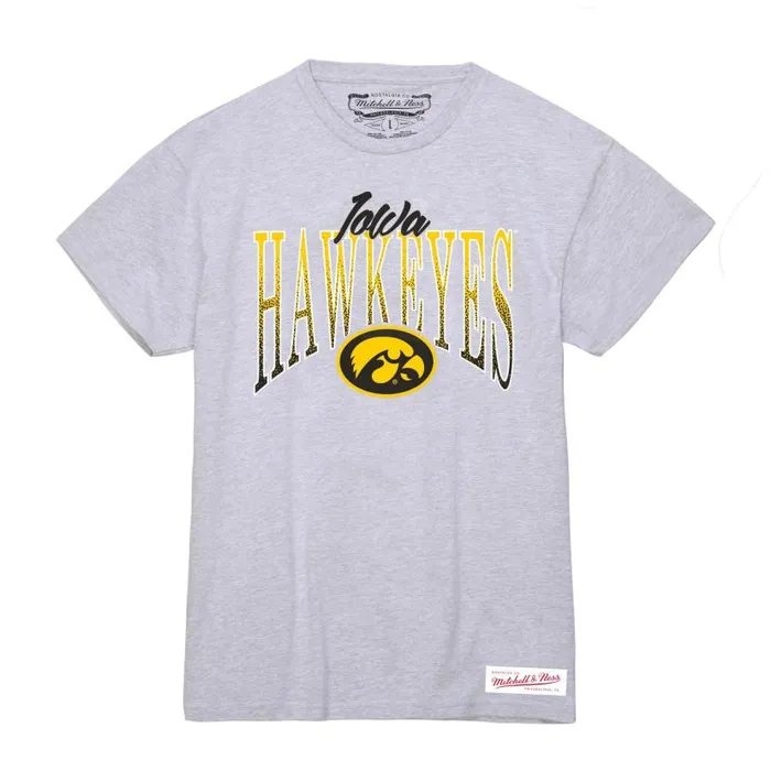 TShirts and Tops Women Mitchell and Ness Women039s Script Arc Tee University Of Iowa