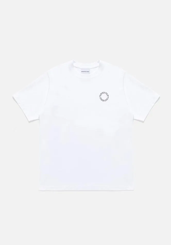 TShirts Men MKI MIYUKI ZOKU Mki Circle TShirt White