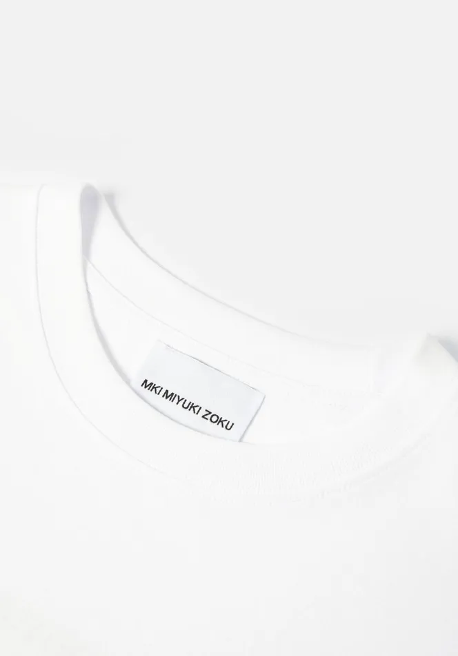 TShirts Men MKI MIYUKI ZOKU Mki Circle TShirt White