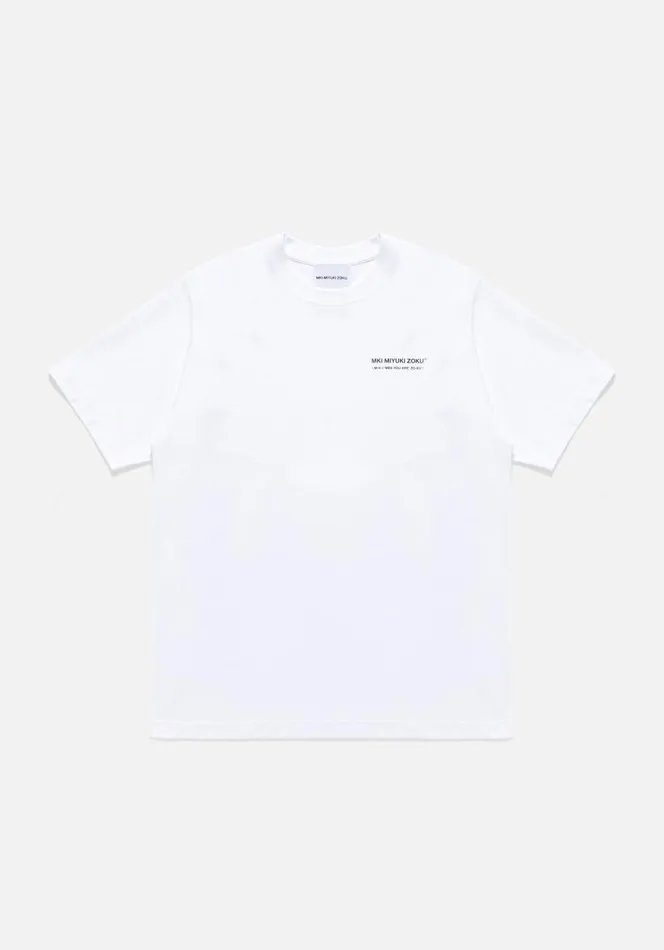 TShirts Men MKI MIYUKI ZOKU Mki Phonetic TShirt White