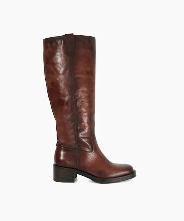 Tayan Tan Knee High Boots Dune London Brown Women Dune London Knee High Boots