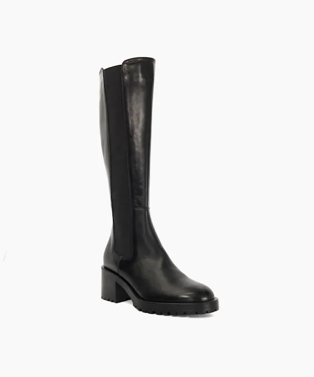 Tessia Black Chunky Knee High Boots Dune London Black Women Dune London Knee High Boots Tessia Black Chunky Knee High Boots Dune London Black Women Dune London Knee High Boots