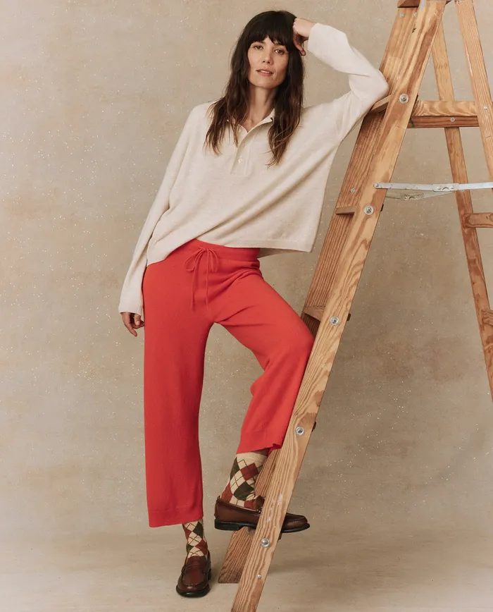 The Cashmere Lantern Pant Ember Pants The Great Women The Cashmere Lantern Pant Ember Pants The Great Women