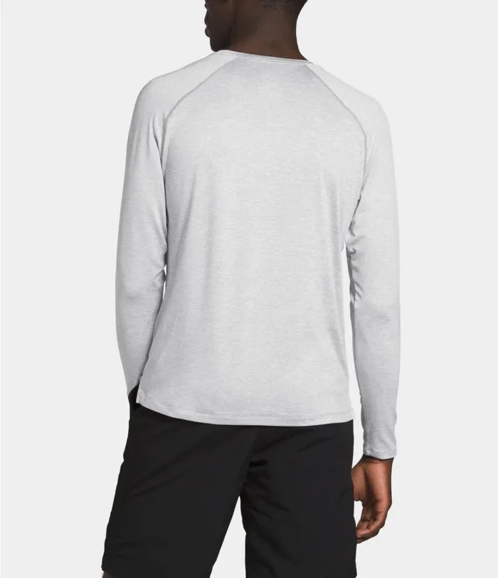 The North Face Active Tops Mens HyperLayer FD Long Sleeve Tnf Light Grey Heather
