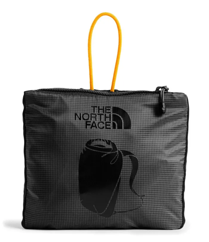 The North Face Backpacks Womens Flyweight Rolltop Asphalt Greytnf Black