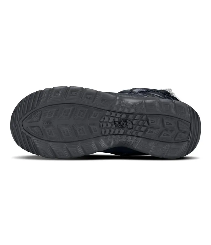 The North Face Boots Womens Thermoball Eco Microbaffle Bootie Zip Zinc Greymicro Chip Grey