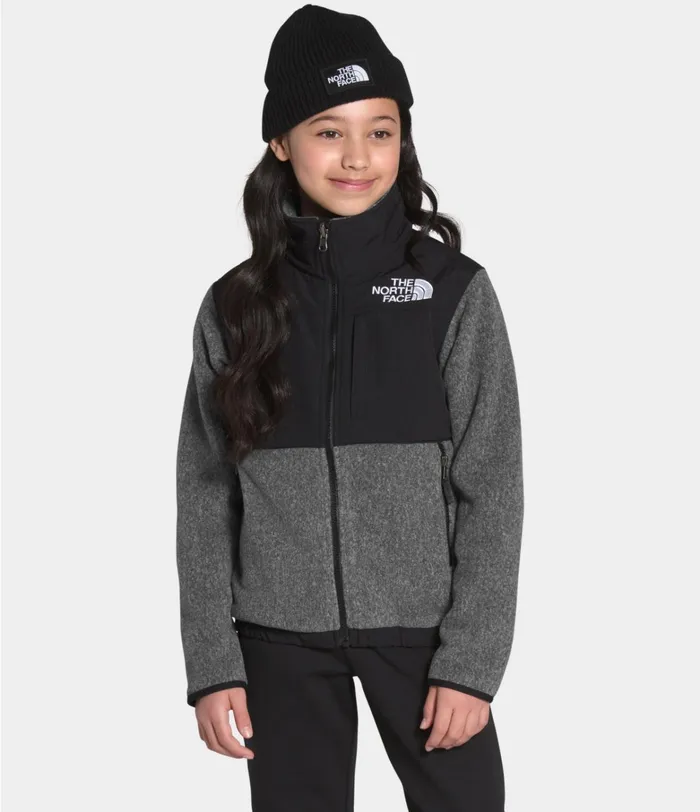The North Face Fleece Kids 95 Retro Denali Jacket Tnf Medium Grey Heather
