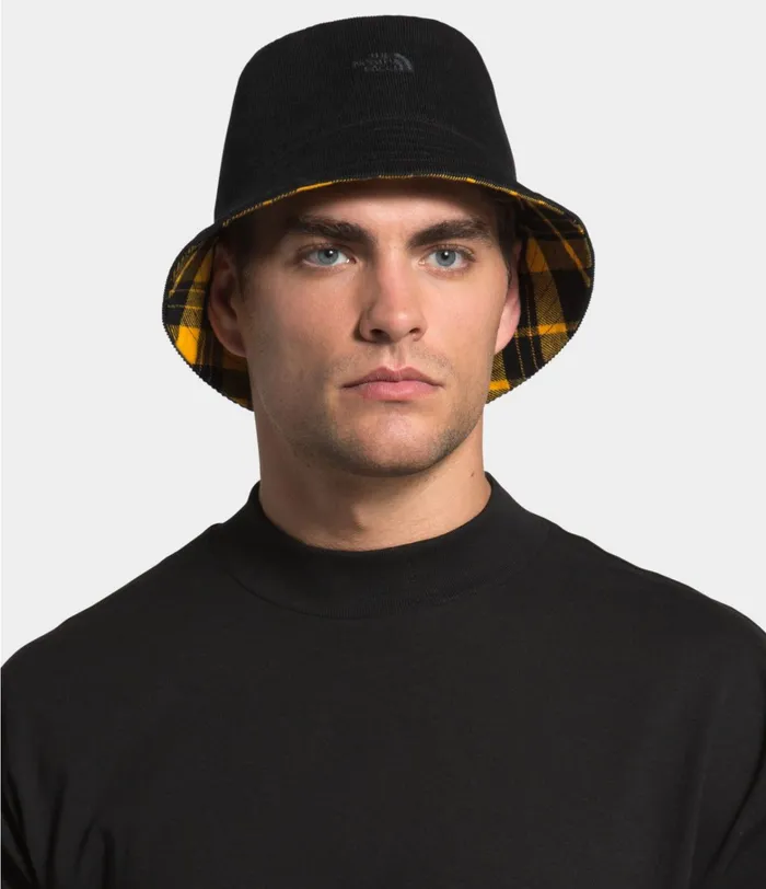 The North Face Hats Mens Reversible Bucket Hat Tnf Black